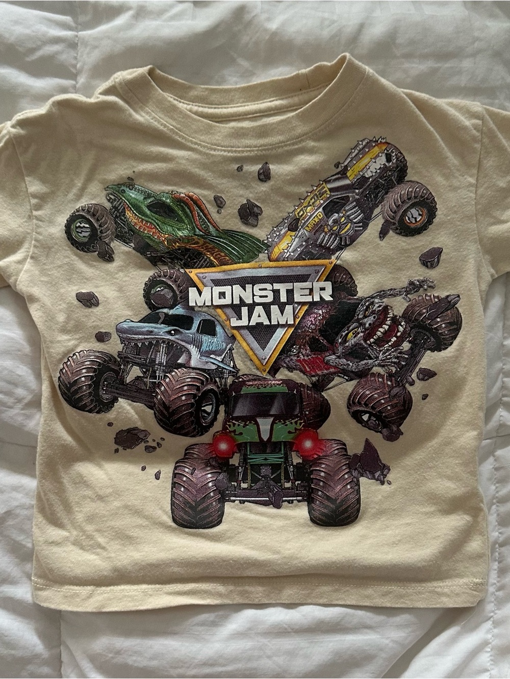 Monster Jam Toddlers Short Sleeve Tee